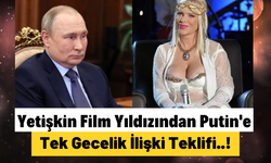 Yetişkin Film Yıldızı Cicciolina Putin'e Savaşı Durdurması için Tek Gecelik İlişki Teklif Etti!