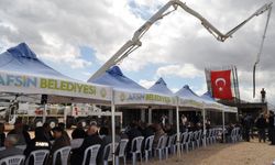 Kahramanmaraş'ta Fidanlık Camisi'nin temeli dualarla atıldı