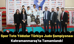 Kahramanmaraş'ta İlk Kez Gerçekleştirilen Spor Toto Yıldızlar Türkiye Judo Şampiyonası Tamamlandı