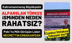 Alparslan Türkeş isminden rahatsız olan Kahramanmaraş Büyükşehir, Ülkücüleri Üzdü