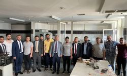 Sefer Aycan TÜMKİAD  ile birlikte fabrikaları ziyaret etti