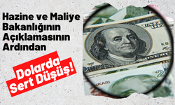 Hazine ve Maliye Bakanlığının Açıklamasının Ardından Dolar 16,70 TL'ye Kadar Geriledi