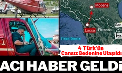 İtalya’da Kaybolan Helikopterden 4 Türk'ün Acı Haberi Geldi!