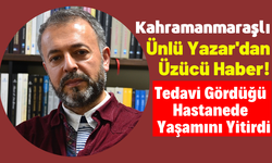 Kahramanmaraşlı Ünlü Yazar Mevlana İdris Zengin Yaşamını Yitirdi