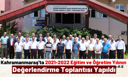 Yusuf Kahraman 2021-2022 Eğitim ve Öğretim Yılının Değerlendirmesini Yaptı