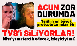 Türkiye böyle protesto görmedi Acun Ilıcalı zor durumda TV8 ve Survivor ateş hattında