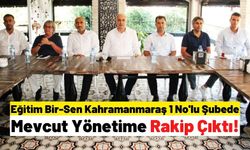 Adem Aydoğan Eğitim Bir Sen Kahramanmaraş 1 No'lu Şube Başkanlığına Aday Oldu