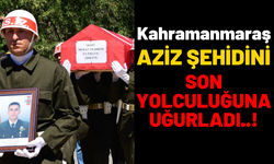 Kahramanmaraşlı Şehit Uzman Çavuş Murat Yıldırım, Gözyaşlarıyla Son Yolculuğuna Uğurlandı!