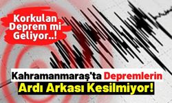 Kahramanmaraş Sallanmaya Devam Ediyor: 3.2 Büyüklüğünde Bir Deprem Daha!