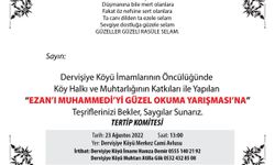 Osmaniye’de Ezanı Muhammedi’yi güzel okuma yarışması düzenlenecek!