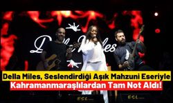 Della Miles Elbistan Festivali'nde ‘Dom dom kurşunu’nu Seslendirdi!