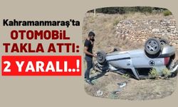 Kahramanmaraş'ta Yabani Hayvana Çarpmak İstemeyen Sürücü Kaza Yaptı!