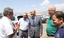 Necati Okay: 'Çok önemli bir yol projesi olan Dulkadiroğlu-Çağlayancerit yolunda ilk kazma vuruldu'