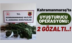 Kahramanmaraş'ta Jandarmadan Evlere Uyuşturucu Baskını: 2 Gözaltı!