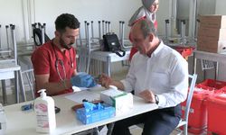 Kahramanmaraş’ta Çabasan Fabrikası Çalışanlarından Türk Kızılay’a Kan Bağışı!