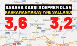 Kahramanmaraş'ta 3.2 büyüklüğünde bir deprem daha meydana geldi 1 Ağustos 2022