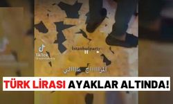 Parti Yapan Arap Turistler Türk Paralarını Ayakları Altında Ezdiler!