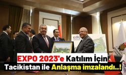 Mahçiçek: 'EXPO 2023 hem Tacikistan ile hem de diğer Türk devletleriyle aramızdaki ilişkileri güçlendirecektir'