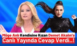 Müge Anlı'dan Demet Akalın'a Canlı Yayında Bomba Cevap: 'Ben Ağlayacağıma O Ağlasın'