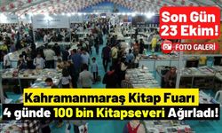 Kahramanmaraş Kitap Fuarı'na Kitapseverlerden Yoğun İlgi!