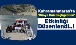 Menzelet Mesire Alanı'nda 'Dünya Ruh Sağlığı Günü' Etkinliği Düzenlendi!