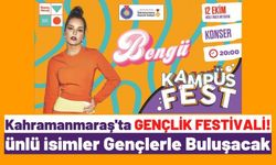 12 Ekim'de Kahramanmaraşlı Gençler 'Kampüs Fest'de Doyasıya Eğlenecek!
