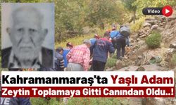 Kahramanmaraş'ta Acı Olay: Yaşlı Adam Uçurumdan Düşerek Can Verdi!