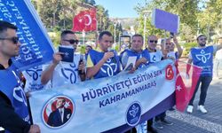 Kahramanmaraş Hürriyetçi Eğitim Sen, Uzman Ve Başöğretmenlik Sınavını Protesto Etti!