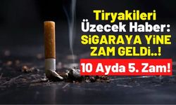 Sigaraya 10 Ayda Tam 5 Kez Zam Geldi: Fiyatlar 50 Liraya Kadar Çıktı!