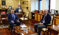 Başkan Necati Okay'dan Rektör Prof. Dr. Alptekin Yasım’a Hayırlı Olsun Ziyareti!