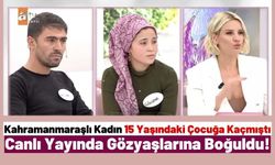 Tiktok'tan Tanıştığı Çocuğa Kaçan Kahramanmaraşlı Genç Kadın 'Pişmanım' Dedi!