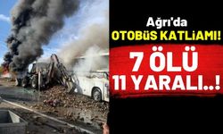 Korkunç Trafik Kazası: Yolcu Otobüsü 2 Kamyonla Çarpışıp Patladı, 7 Kişi Hayatını Kaybetti!