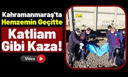 Kahramanmaraş'ta Trenin Çarptığı Çoban Hayatını Kaybetti, Koyunlar Telef Oldu!