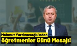 Prof. Dr. Mahmut Yardımcıoğlu: 'Öğretmenlerimize daha iyi imkânlar sağlamalıyız'