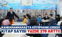 Kahramanmaraş'ta Okul Kütüphanelerindeki Kitap Sayısı 1 Milyonu Geçti!