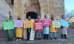 Hürriyetçi Eğitim-Sen'den Eshabı Kehf Önünde Eylem!