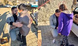 Kahramanmaraş'ta İhtiyaç Sahibi Öğrencilere Bot Ve Mont Yardımı Yapıldı!