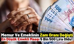 Cumhurbaşkanı Erdoğan Duyurdu: Memur Ve Emekli Maaşlarına Yüzde 30 Zam!