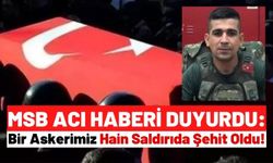 Fırat Kalkanı Harekatı'ndan Acı Haber: Tnk. Uzm. Çvş. Selçuk Kurt Şehit Oldu!