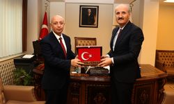 Necati Okay, KİÜ Rektörü İsmail Bakan’a Hayırlı Olsun Ziyaretinde Bulundu