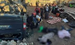 Mardin'de Katliam Gibi Kaza: Servis Aracı Devrildi 6 Kişi Öldü!