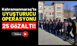 Kahramanmaraş'ta Zehir Tacirlerine Şafak Operasyonu: 19 Tutuklama!