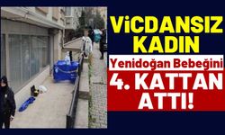 Kan Donduran Vahşet: Bebeğini Poşete Koyup Pencereden Attı!