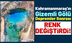 Kahramanmaraş'ın 'Yeşilgöz Gölü' Depremler Sonrası Kahverengi Oldu!