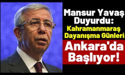 Kahramanmaraşlı Depremzede Esnaflar 17 Mart'ta Ankara'da Stant Açacak!
