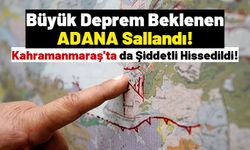 Adana'da 4.9'luk Deprem Kahramanmaraş'ı Fena Salladı!