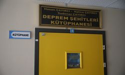 Kahramanmaraş'ta Deprem Şehitlerinin İsmi Okul Kütüphanesinde Yaşatılacak!
