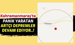 Kahramanmaraş'ta 4 Büyüklüğünde Deprem Meydana Geldi!