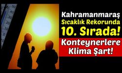 Kharoon Sıcakları Kahramanmaraş'ı Yakıp Kavuracak!