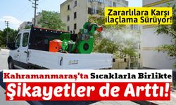 Kahramanmaraş'ta Artan Zararlılara Karşı Mücadele Tam Gaz Devam Ediyor!